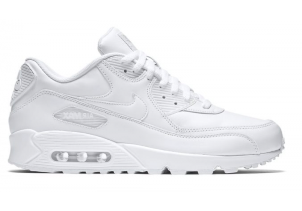 All white nike air max 90 sales